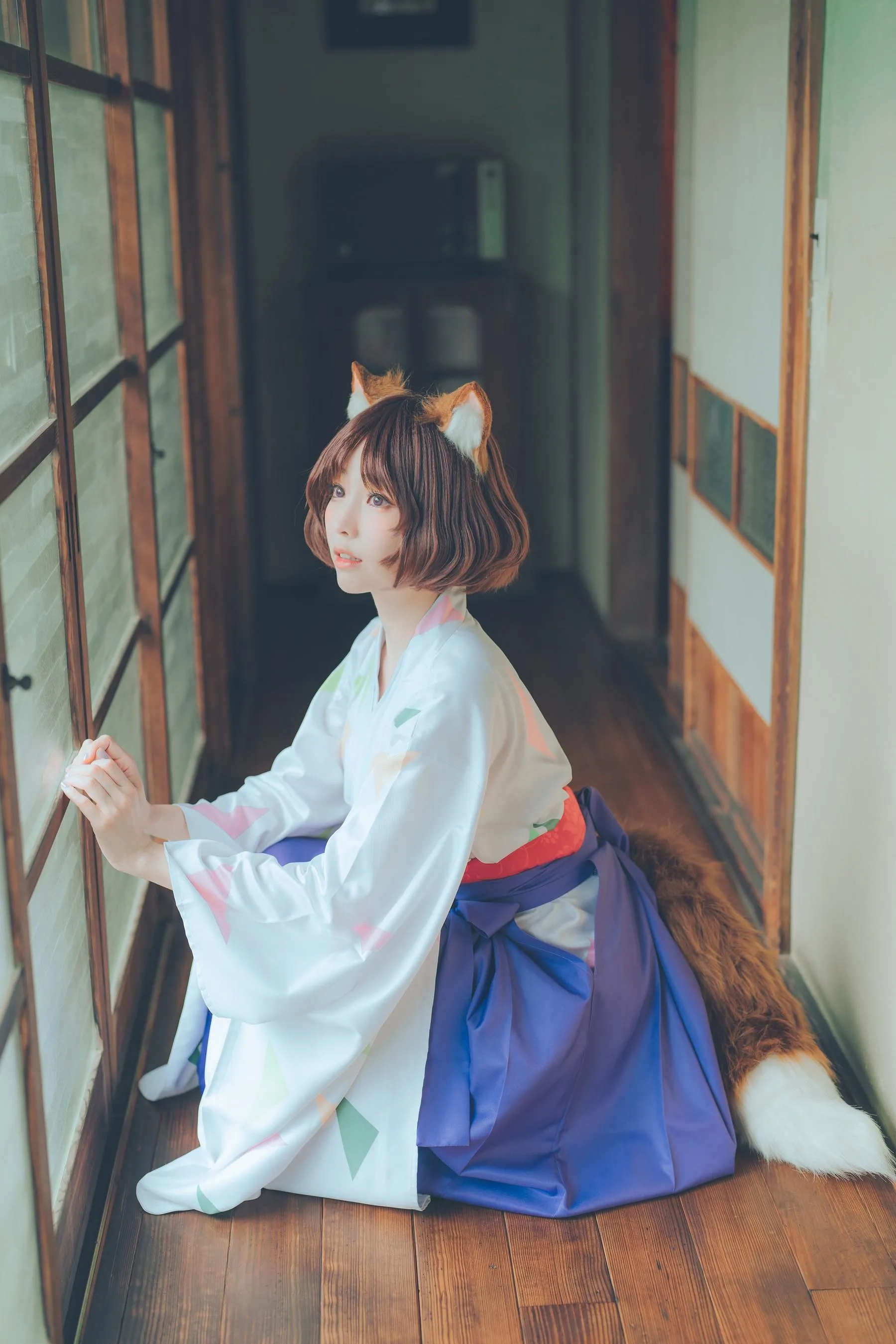 ElyEE子 – NO.113 2023.July A-Dongitsune ~Taisho-era 大正小狐狸 [46P]插图6